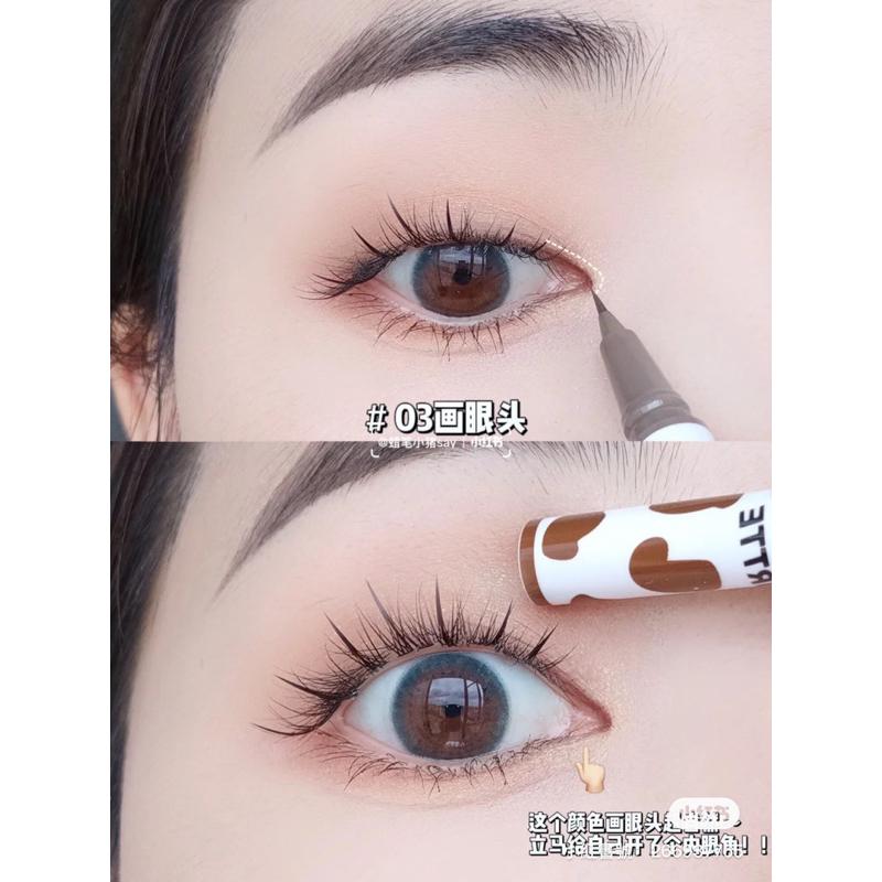 新品現貨｜𝙁𝙇𝙊𝙍𝙏𝙏𝙀 花洛莉亞好哇塞眼線筆臥蠶筆🐰新手必備の超絲滑眼線液筆⚡️-細節圖5