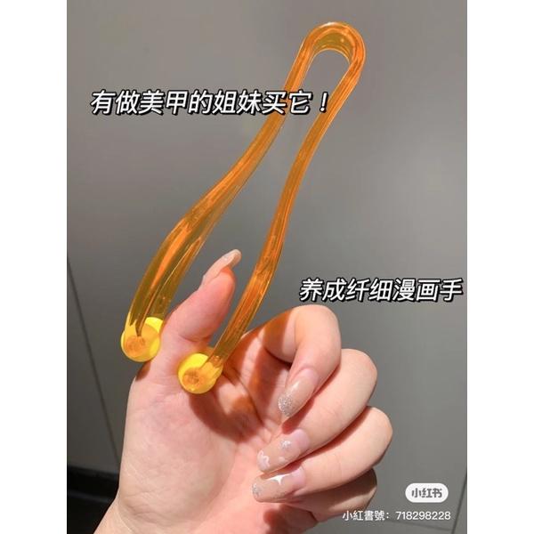 新品現貨｜手指按摩器🤍get纖細漫畫手😻-細節圖2
