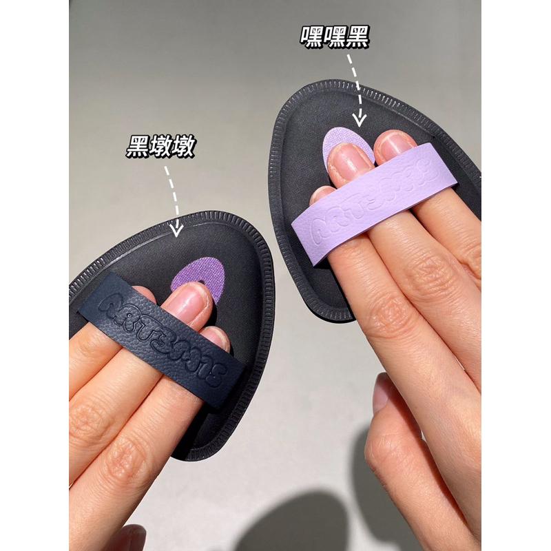 新品現貨｜凹凸迷思棉花糖粉撲🎀闆娘大推‪‪‪‪.ᐟ.ᐟ送收納盒🤍凹凸迷思粉撲/雙面派/絨噗噗/迷你鼠仔/濕漉漉/黑貝貝🪄-細節圖5