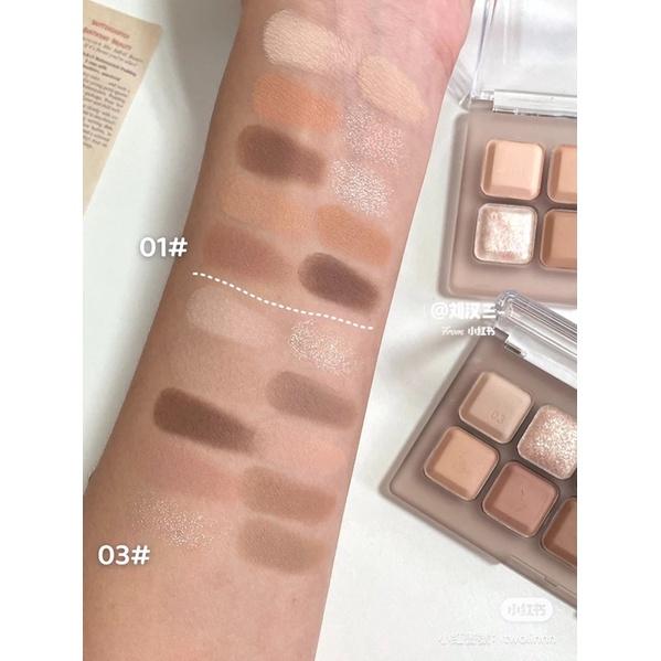 新品現貨｜𝙇𝙄𝙇𝙔𝘽𝙔𝙍𝙀𝘿 心情鍵盤十色眼影盤♥️-細節圖3