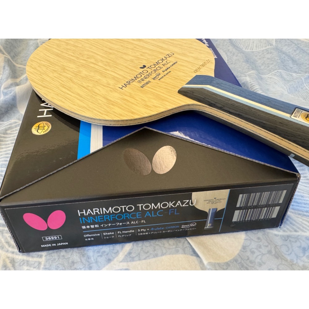 全新 蝴蝶 張本智和 alc FL 88g-細節圖3