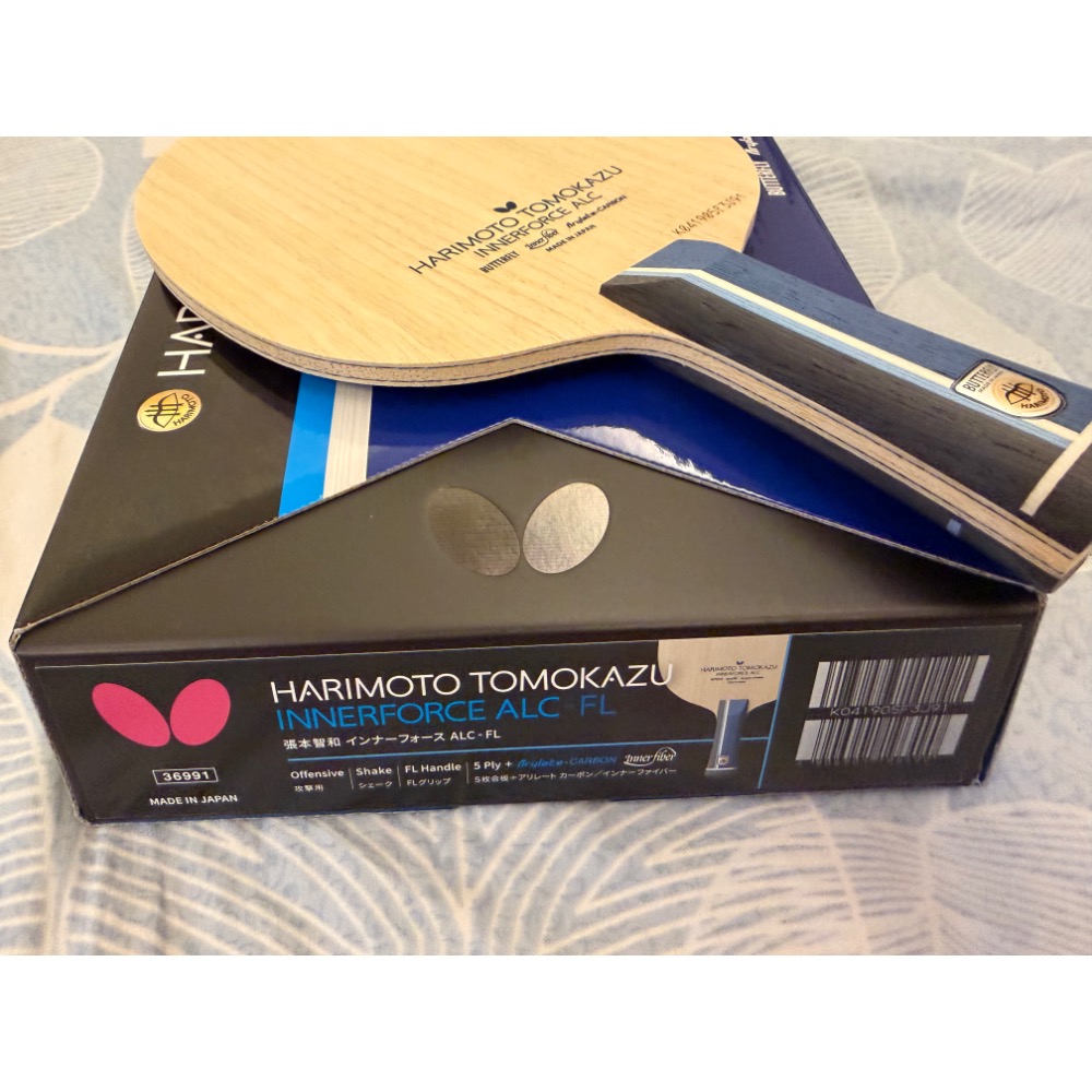 全新 蝴蝶 張本智和 alc FL 87g-細節圖3