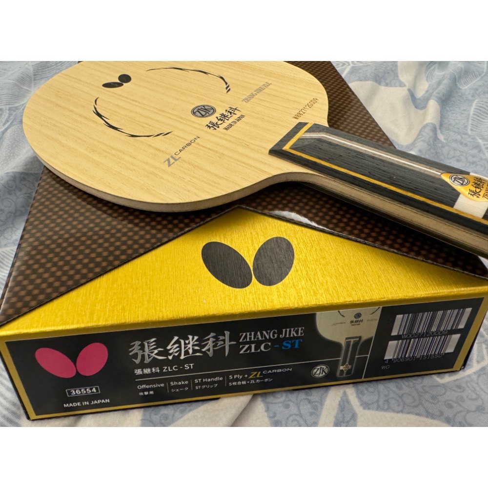 全新 Butterfly 張繼科 zlc ST 日版-細節圖3