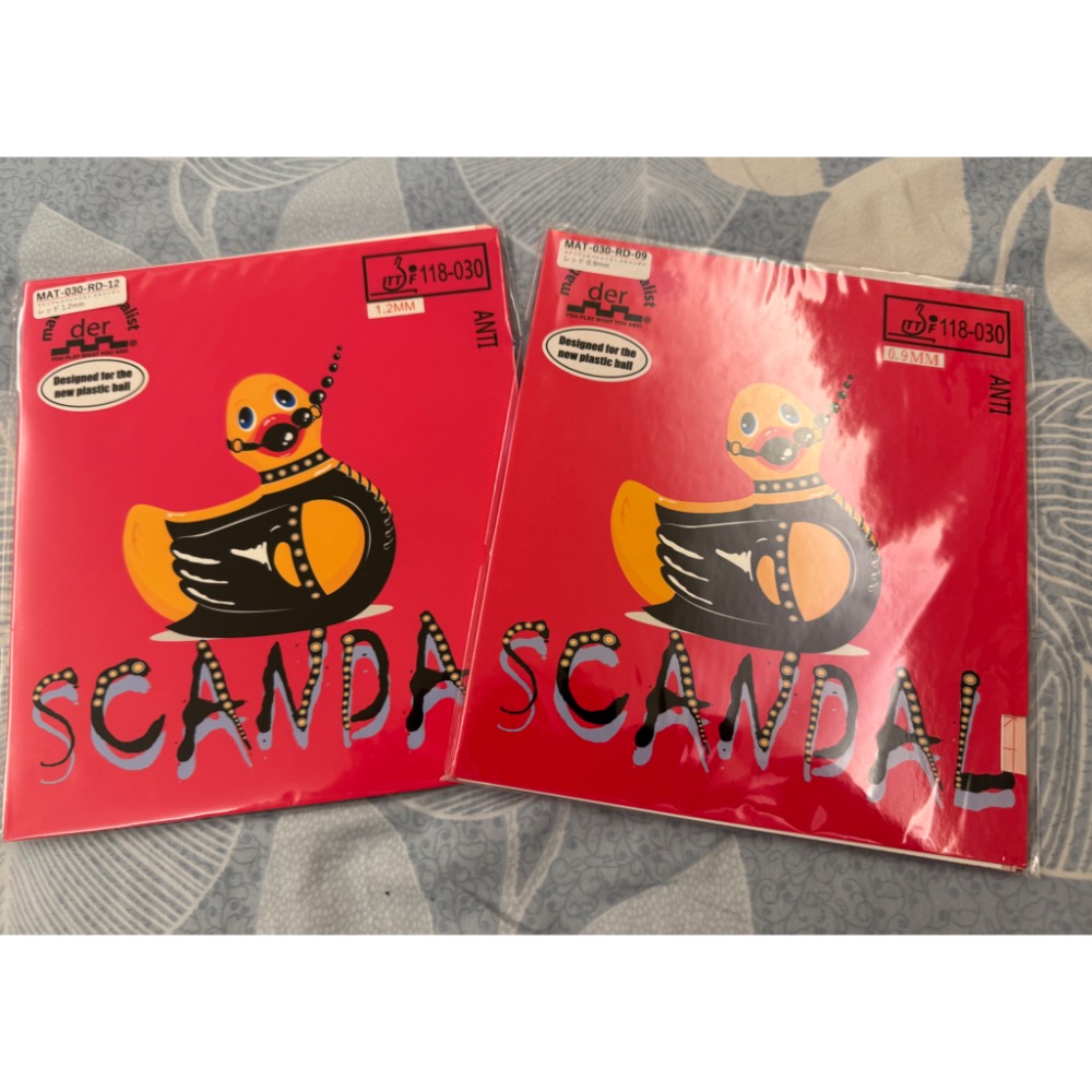 Der-materialspezialist DMS scandal 材料專家 醜小鴨 Anti 防弧膠皮-細節圖2