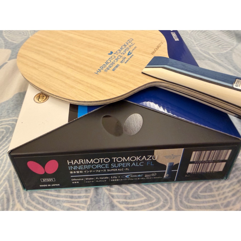 全新 蝴蝶 張本智和 super alc SALC FL 84g-細節圖3