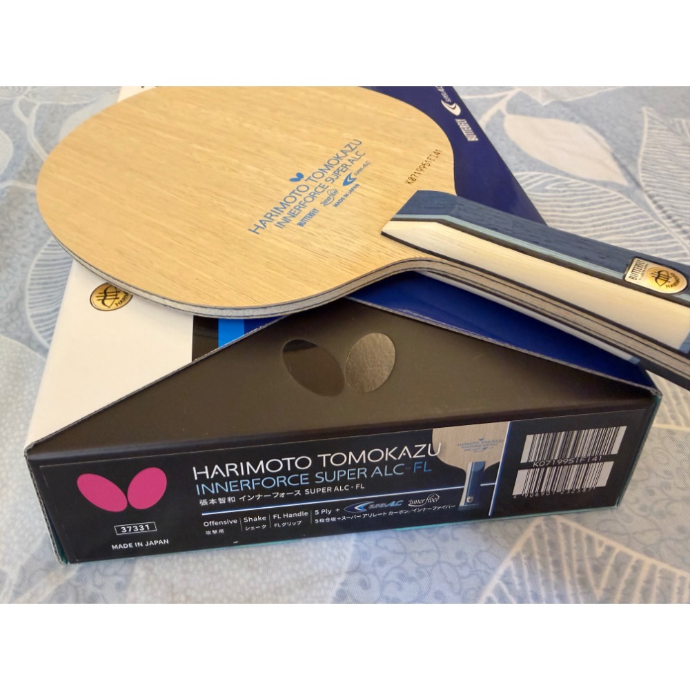 全新 蝴蝶 張本智和 super alc SALC FL 88g-細節圖3