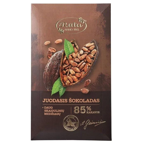 U商店- 即期品特賣23.09.04 85%經典黑巧克力 85%巧克力 立陶宛巧克力 露特巧克力 露特