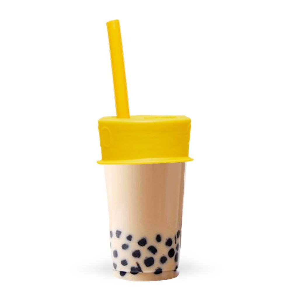 U商店 - LUUMI Bubble Tea Lid 珍珠奶茶密封蓋吸管組 unpackaged-細節圖3