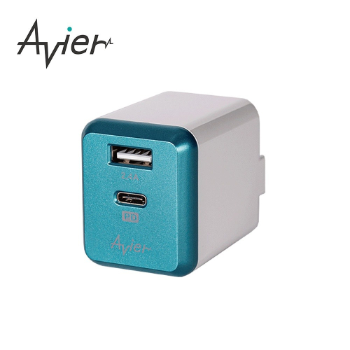 U商店-Avier PD3.0+2.4A USB 電源供應器 / 墨青