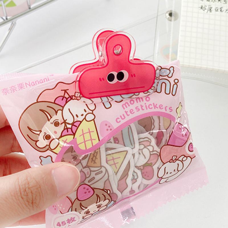 現貨⚡造型壓克力夾 壓克力夾 夾子 文件夾 收納夾 手帳夾 長尾夾-細節圖5