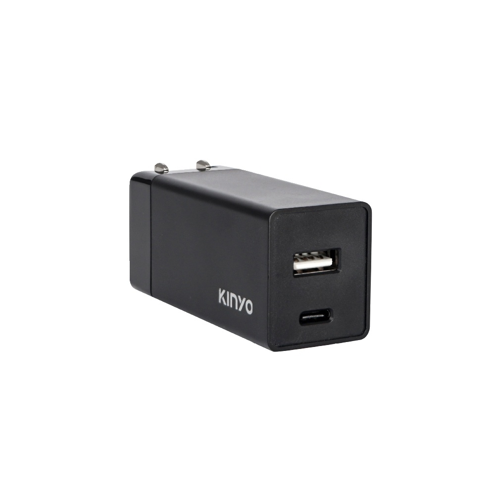 KINYO 65W 氮化鎵 GaN 雙孔 電源供應器 TYPEC充電頭 USB充電器 PD快充頭 QC3.0 豆腐頭-細節圖2