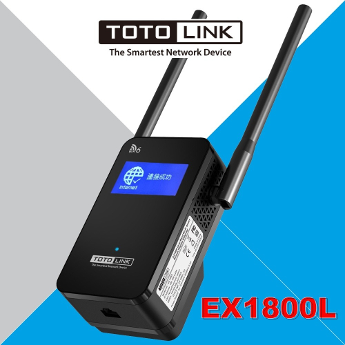 TOTOLINK EX1800L AX1800 WiFi6 訊號增強器 wifi延伸器 橋接中繼器 無線信號延伸器