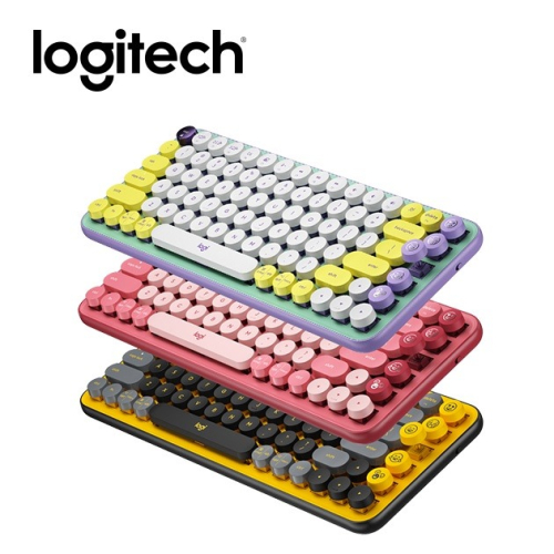 Logitech 羅技 POP KEYS 潮玩 跨平台 藍牙 無線機械式鍵盤 Easy-Switch易切換【台灣公司貨】