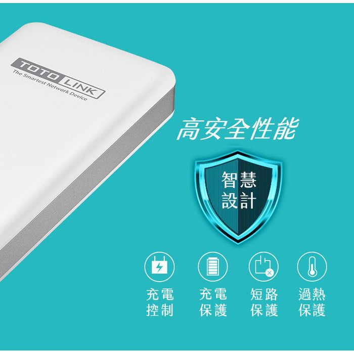 TOTOLINK TB15000 【高密度鋰聚合物】15000mAh 超大容量快充行動電源【貼心帶電】-細節圖8