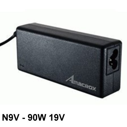 AMACROX 90W 19V 萬用筆電變壓器 充電器 N9V 100-240V國際電壓對應【福利品】