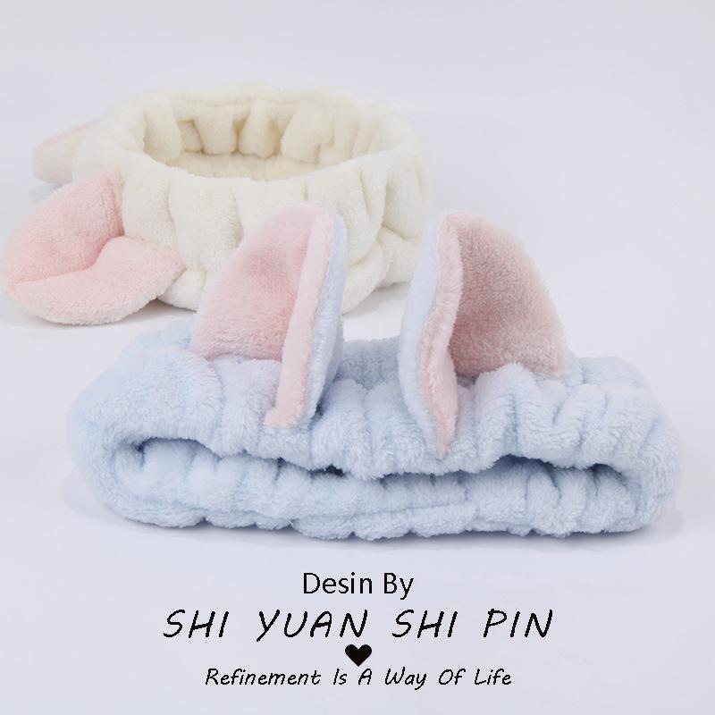 🔥【四月底現貨】🦈多功能可愛貓咪造型彈性束髮帶/洗臉化妝用束髮帶/運動用束髮帶/彈性束髮帶-細節圖2