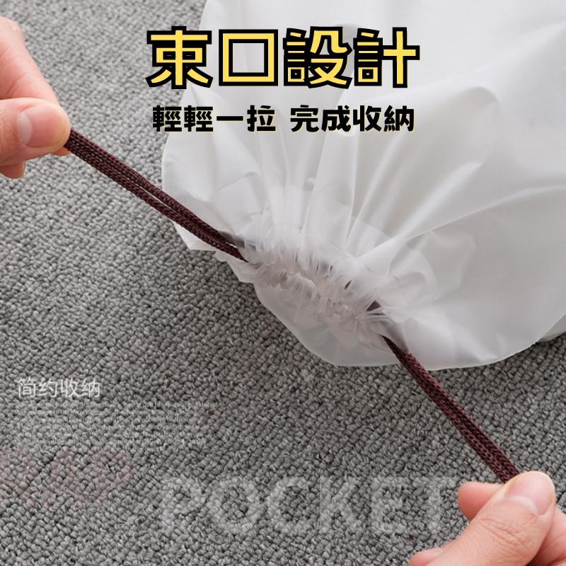 🔥 【現貨】🦈鞋子收納袋 收納袋 束口袋 旅行收納袋 防水收納袋 衣物收納袋-細節圖4