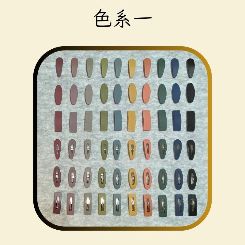 🔥【新品現貨】🦈韓系水滴形髮夾 韓系BB夾 髮夾 髮飾 莫蘭迪色 糖果色 簡約髮夾 水滴夾-細節圖4