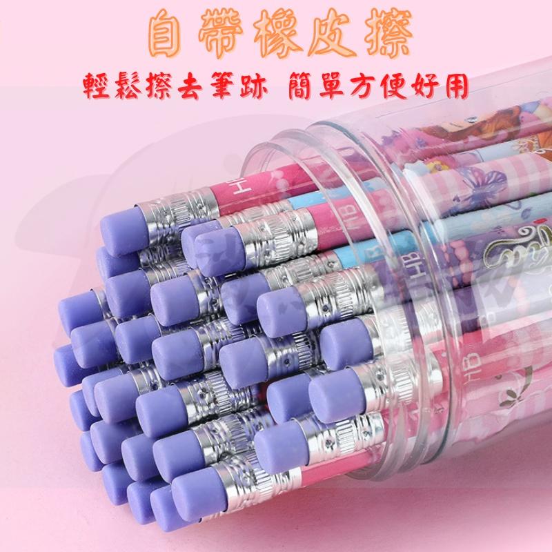 🔥 【現貨】🦈迪士尼卡通圖案自帶橡皮擦HB鉛筆/卡通圖案自帶橡皮擦HB鉛筆🔥-細節圖2