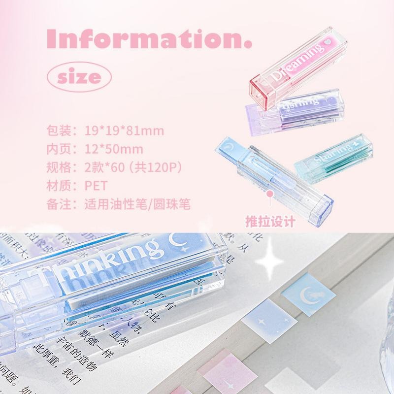 🔥【現貨】🦈Rosyposy唇釉造型索引貼 造型便利貼 造型索引貼 索引貼 標籤貼-細節圖2