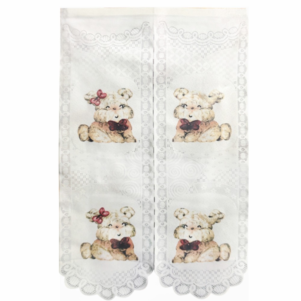 一片式門簾 風水簾 台灣製針織長門簾 日式門簾 和風門簾 貓咪貓頭鷹櫻花楓葉兔子招財貓小動物植物圖案_長簾針織-規格圖2