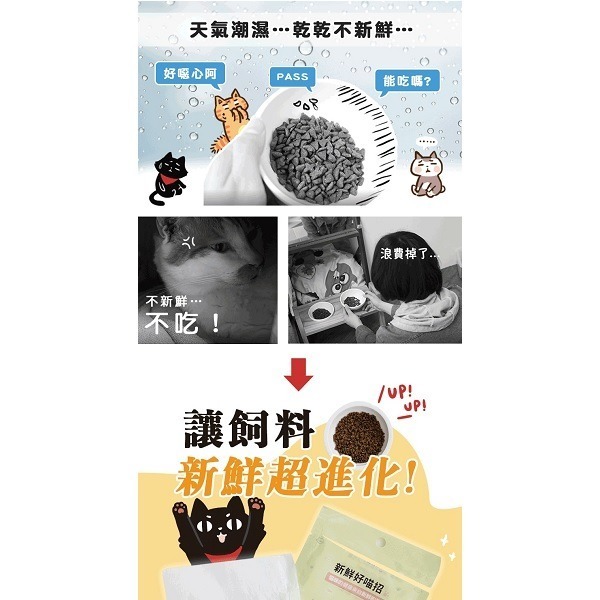 【幸運貓】ParkCat 貓樂園 新鮮好喵招 飼料保鮮 貓犬適用-細節圖3