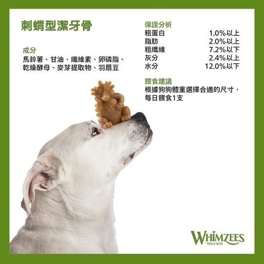 買任一盒贈3包狗餐包【幸運貓】Whimzees唯潔 潔牙骨 超值盒( XS / S / M / L )-細節圖9