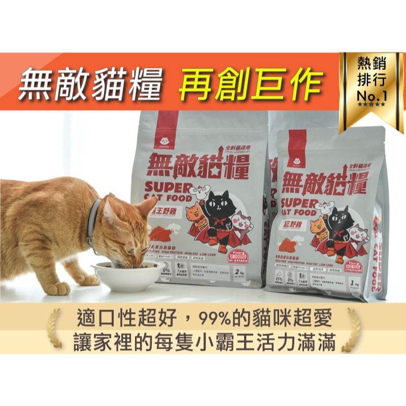 【幸運貓】ParkCat 貓樂園 無敵貓糧 貓糧  霸王野雞 1KG 貓飼料-細節圖4