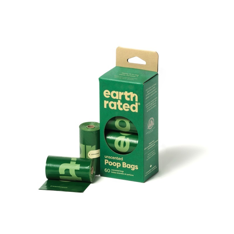 【幸運貓】 莎賓 Earth Rated 第3代 環保撿便袋 補充盒 4捲裝 (薰衣草 / 無香)-規格圖6