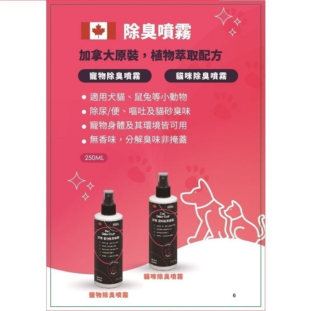 特價出清【幸運貓】莎賓 Fresh 加拿大 燕麥舒緩潔耳液 洋甘菊淚痕清潔液 皮膚保健噴霧 寵物除臭噴霧 貓咪除臭噴霧-細節圖5
