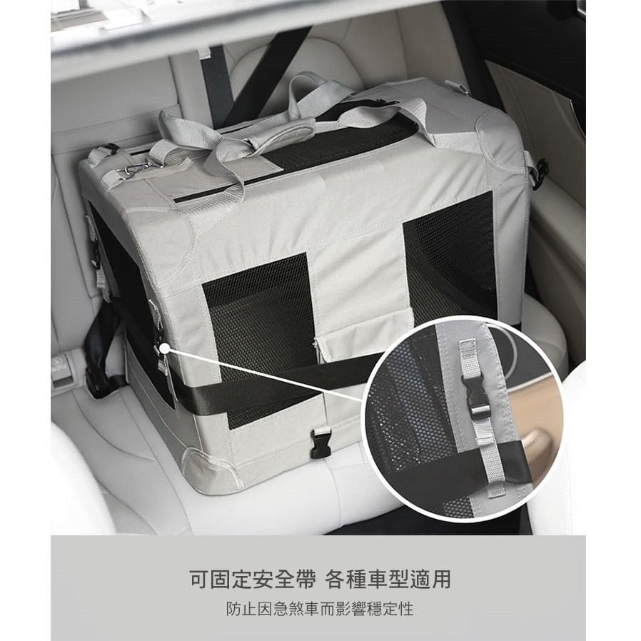 【幸運貓】 YSS 露營帳篷車包 寵物外出包/手提包/肩背包-細節圖4