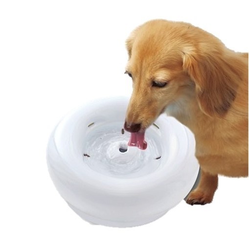 庫存品出清【幸運貓】 日本 GEX 貓用 犬用 時尚優質陶瓷抗菌飲水器 1.5L 自動飲水器-細節圖5