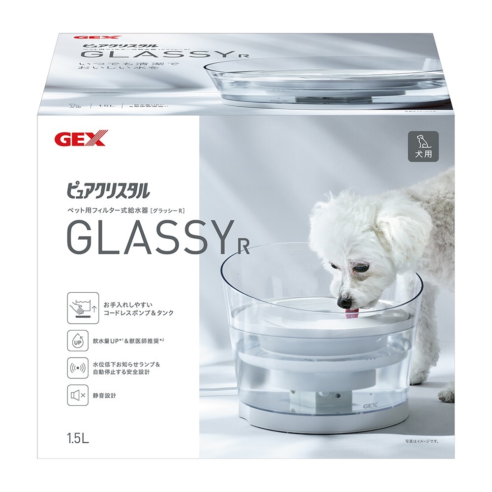 【幸運貓】GEX 愛貓 / 愛犬 透涼感淨水循環飲水器 1.5L-規格圖7