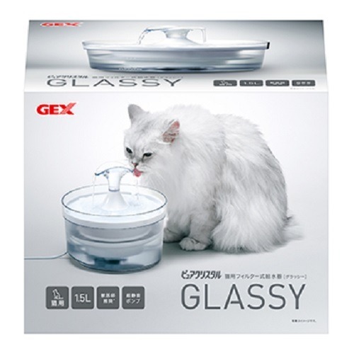 【幸運貓】GEX 愛貓 / 愛犬 透涼感淨水循環飲水器 1.5L-規格圖7