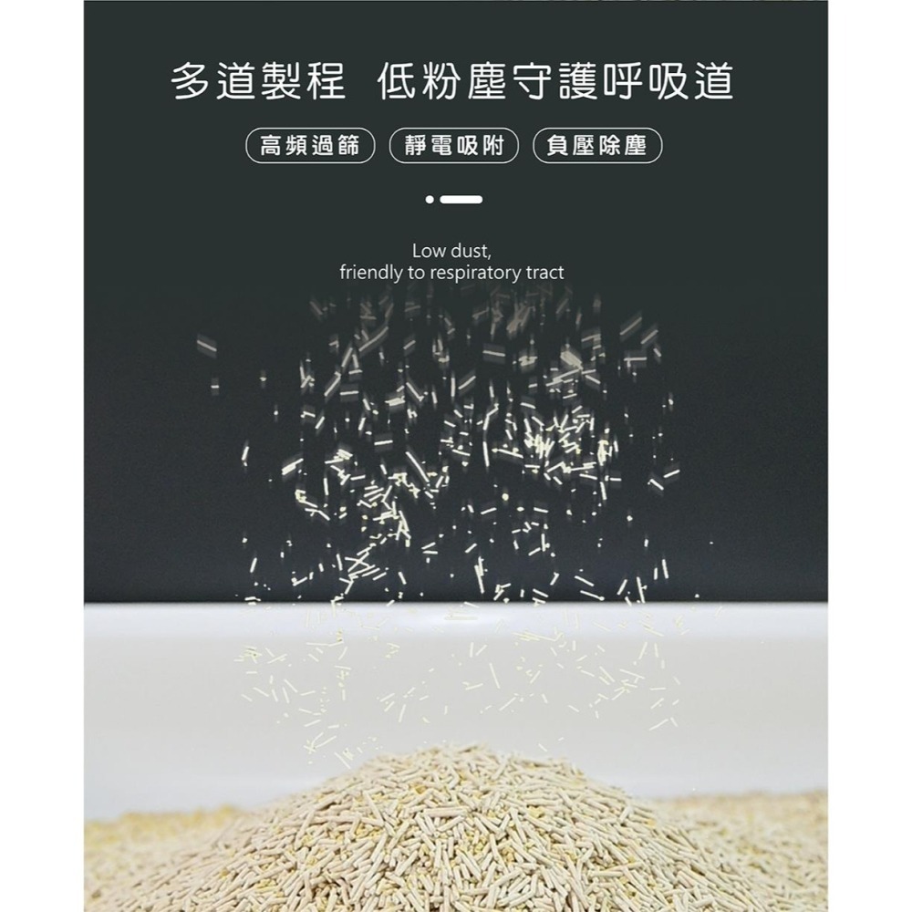 最後現貨【幸運貓】Plant 輕植系掏金砂(原味) 2.2KG 貓砂 貓沙 豆腐沙 豆腐貓砂-細節圖7