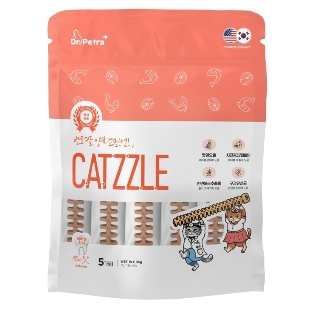 貓咪潔牙棒-鮭魚口味(5支入)