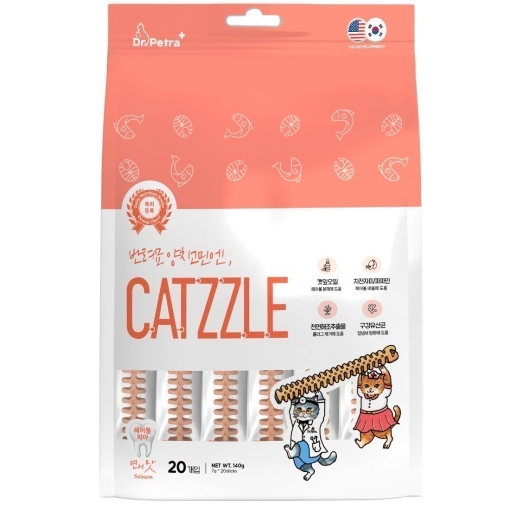 貓咪潔牙棒-鮭魚口味(20支入)