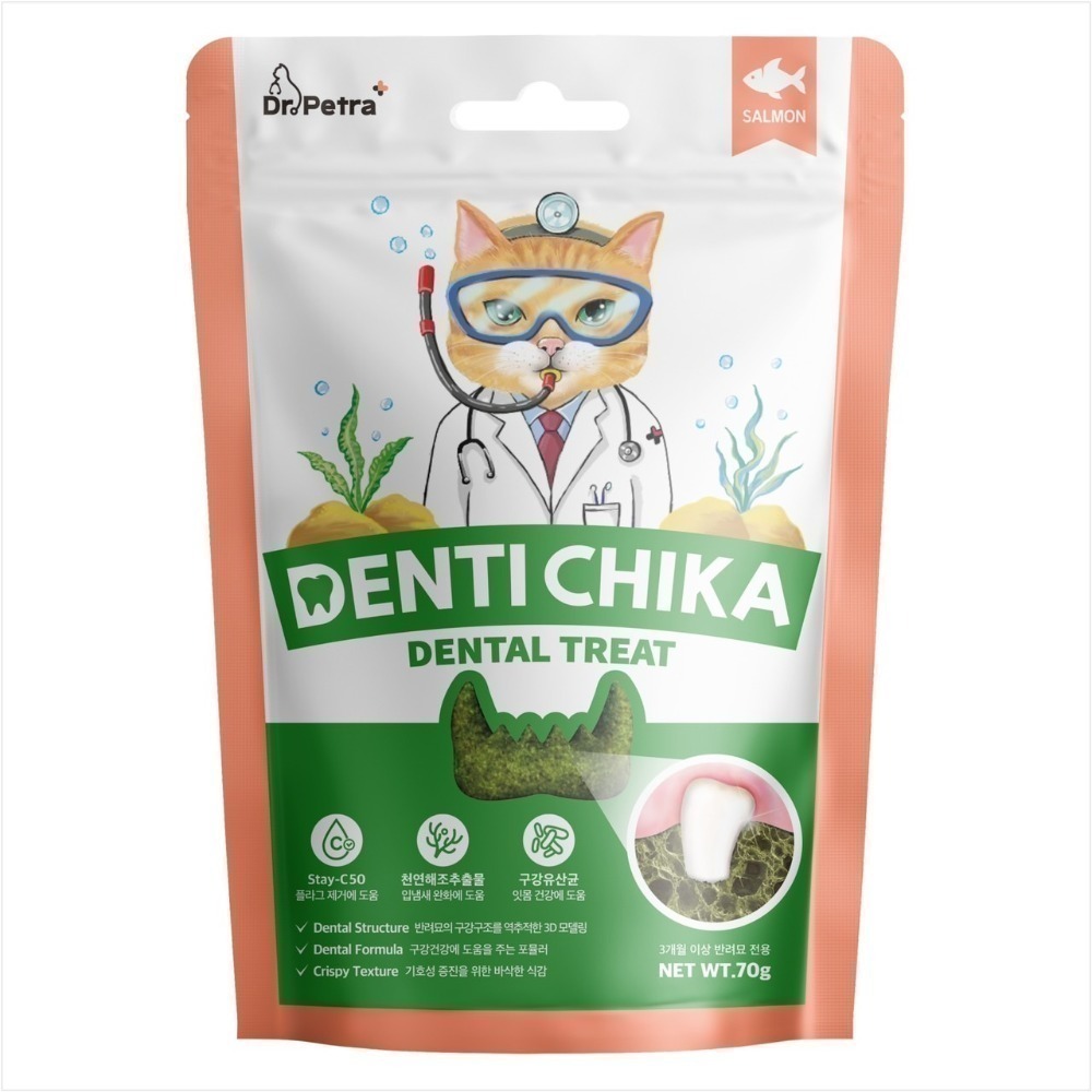 貓咪潔牙餅-鮭魚 效期