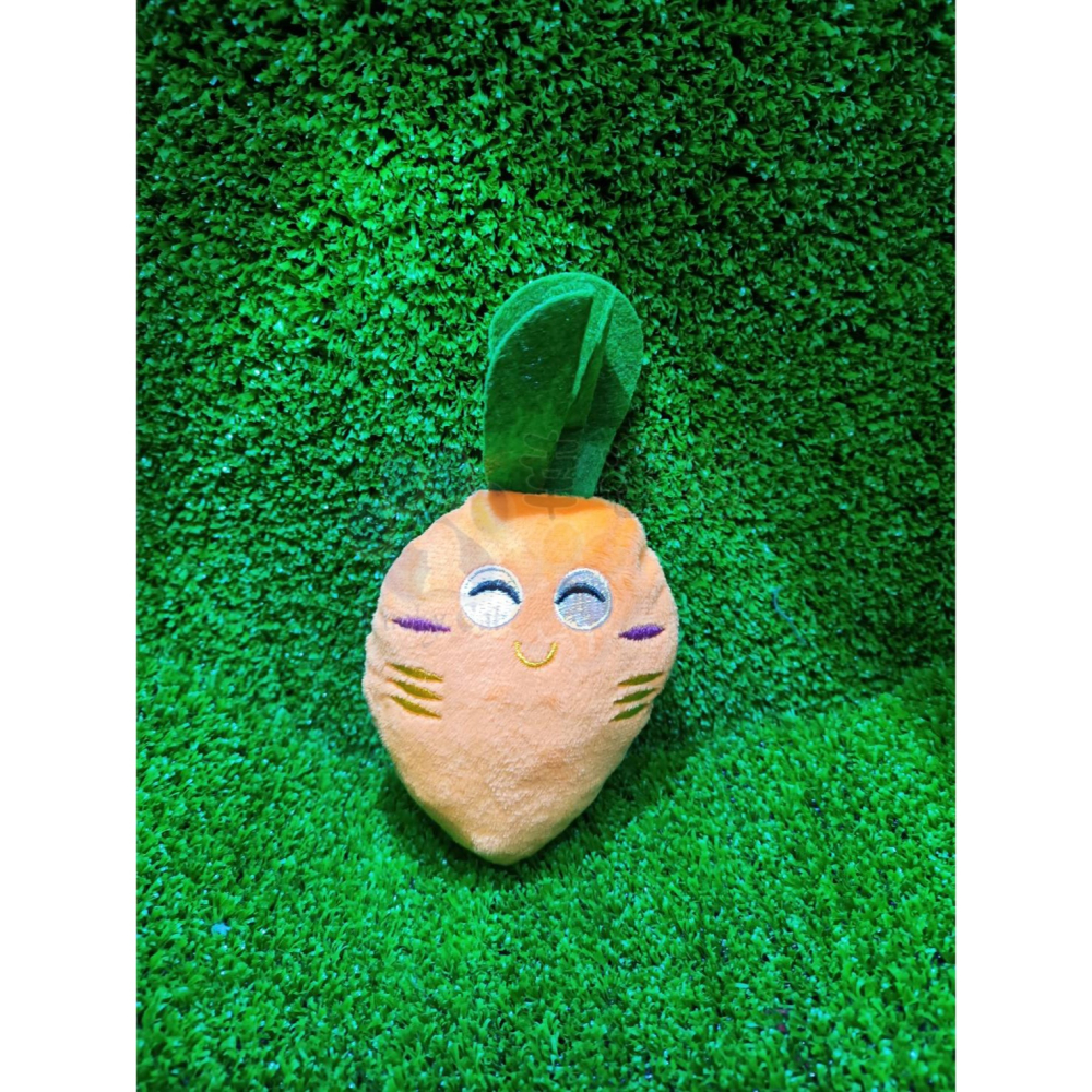 【幸運貓】蔬果造型 寵物玩具 胡蘿蔔 辣椒 青椒 香蕉 狗狗玩具 貓咪玩具-細節圖2