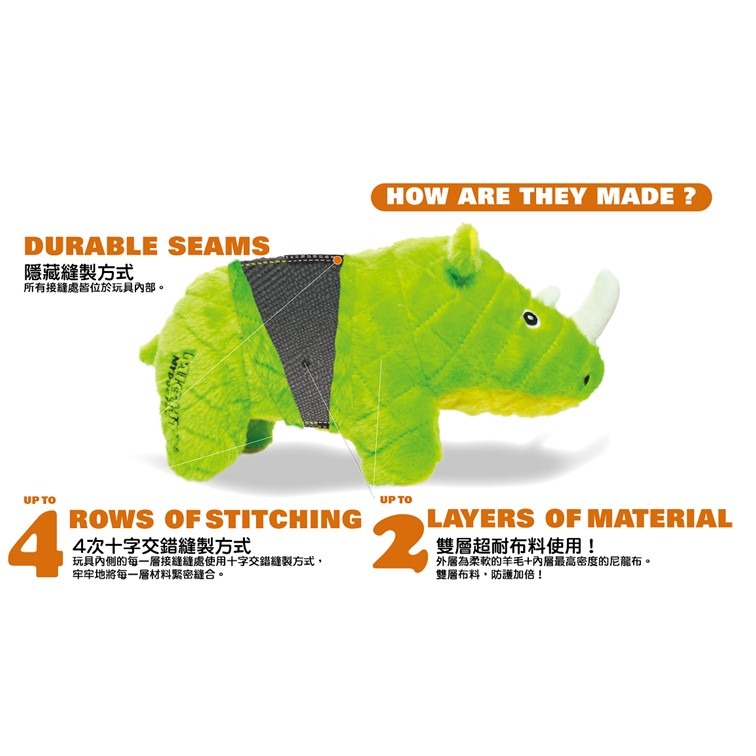 【幸運貓】MIGHTY 動物系列- 咖啡猴子 狸(小) 貓頭鷹(小) 獅子(小)  貓鼬(小) 寵物玩具 狗玩具-細節圖8