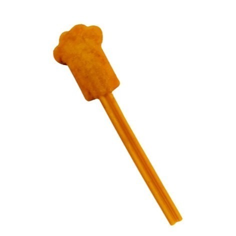 【幸運貓】 愛可嚼 愛的小手30-55g 狗零嘴 狗零食 鮭魚 草本 牛奶-規格圖5