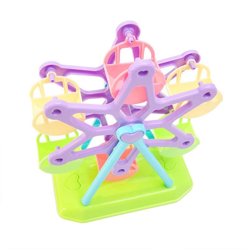 【幸運貓】 鸚鵡摩天輪零食盒 寵物玩具 鳥玩具-細節圖3