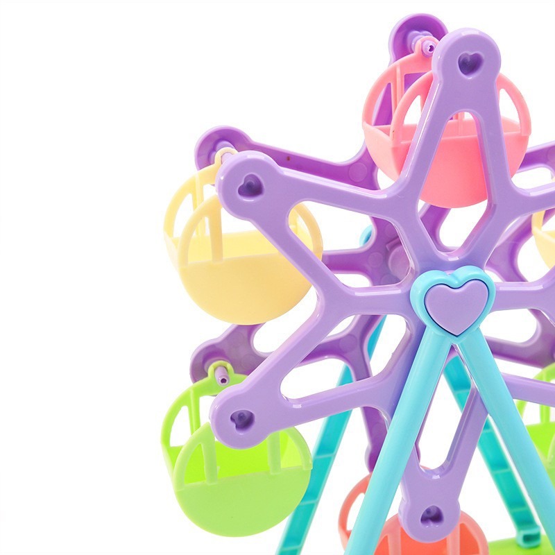 【幸運貓】 鸚鵡摩天輪零食盒 寵物玩具 鳥玩具-細節圖4