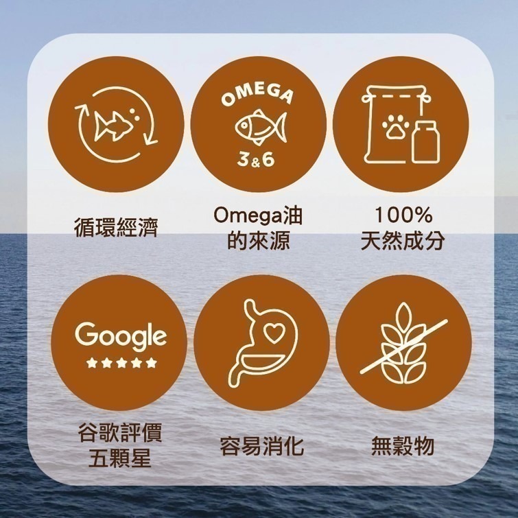 【幸運貓】 哈利瑪莉 3kg 六星級寵糧 狗飼料 雙魚鮮享 無穀熟齡 幼犬 成犬 中大型犬 小型犬 犬乾糧-細節圖3