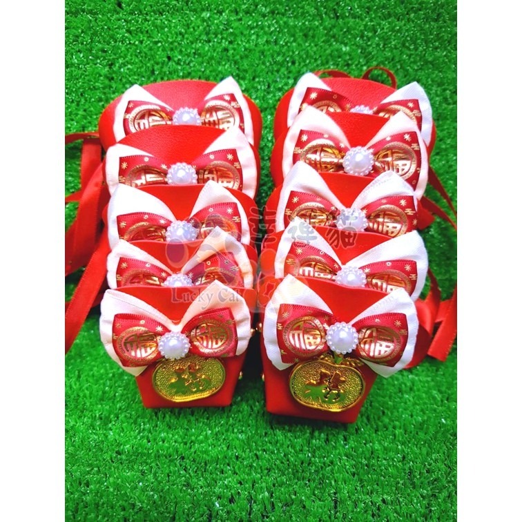 【幸運貓】2025 寵物紅包袋 (皮革) 手工製作 寵物福袋 超應景新年紅包袋 新年紅包-細節圖5