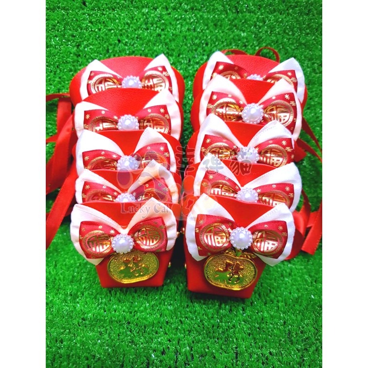 【幸運貓】2025 寵物紅包袋 (皮革) 手工製作 寵物福袋 超應景新年紅包袋 新年紅包-細節圖5