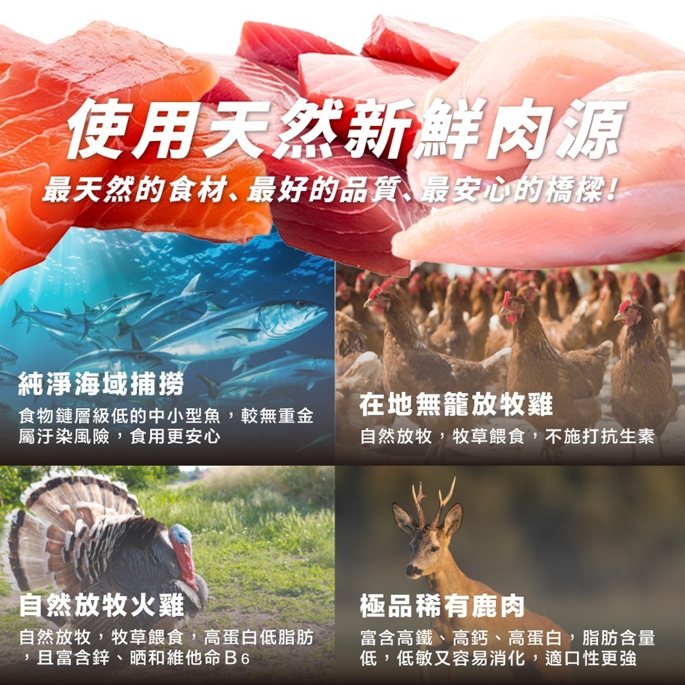 免運【幸運貓】 ParkCat 貓樂園 無敵貓糧 貓糧 鮮雞蜂王乳 霸王野雞 動力火雞鹿 大洋鮮極魚 6KG 貓飼料-細節圖8