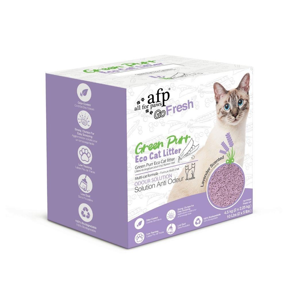 【幸運貓】AFP 清新系列 竹萃三效混和砂 竹纖環保豆腐砂(薰衣草香) 豆腐砂 貓豆腐砂 貓砂-規格圖7