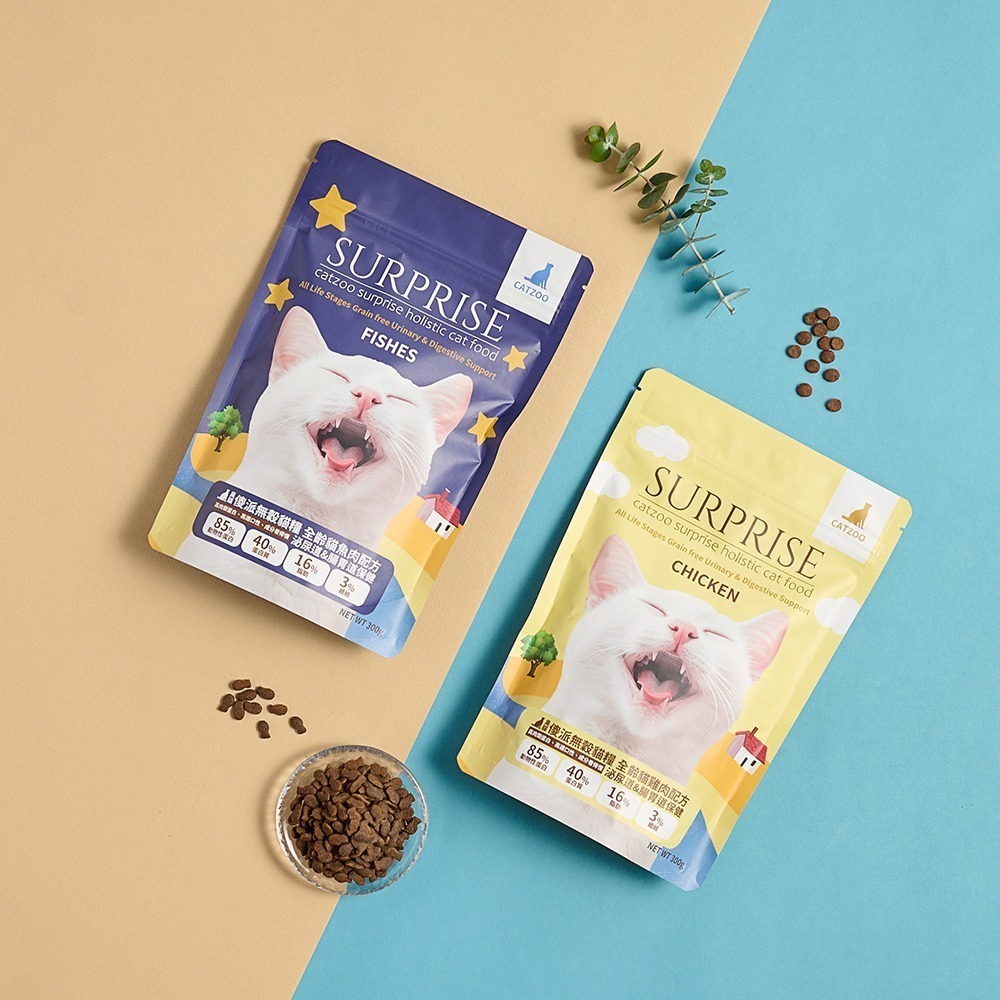 【幸運貓】 臭貓動物園 傻派貓飼料 (雞肉/魚肉) 傻派貓糧 貓咪飼料 貓飼料 貓糧 挑嘴貓飼料 高肉量貓飼料 臭貓-細節圖2