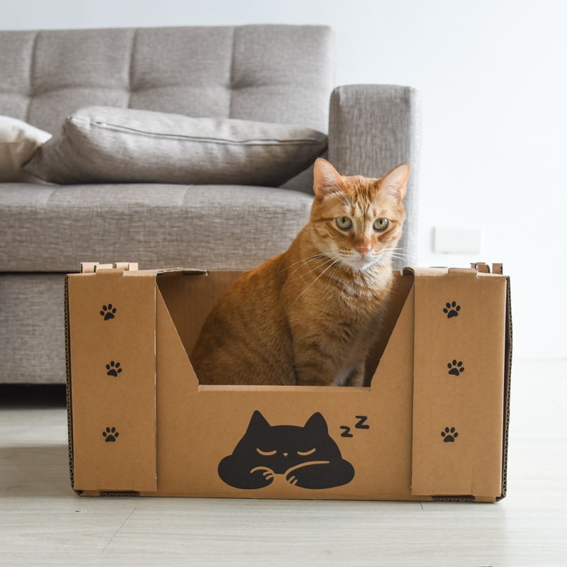 【幸運貓】ParkCat 貓樂園 隨喵窩(可搭配隨喵抓) 貓窩 貓抓板-細節圖5